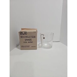 Royal Crystal Rock RCR Ice Bucket Crystal Made In Italy Perfect